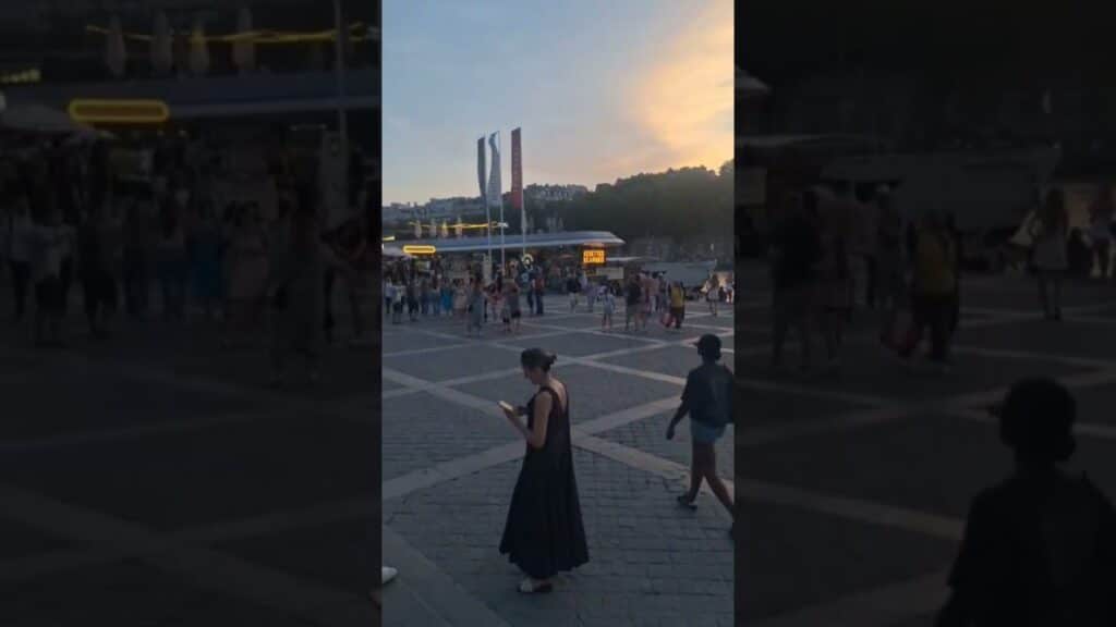 Montrouge,Seine River Paris France // Sunset # #trendingshorts #parisdiaries #viral #france